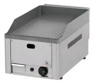 Plancha professionnelle gaz rainurée 1 zone FTR30G
